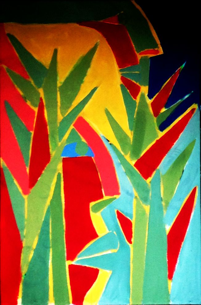 Grafitti no Paço Municipal - 2016 cubismo